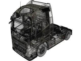Volvo FH16 (2020) 3D Model preview