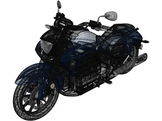 Honda Valkyrie GL1800C (2015) 3D Model preview