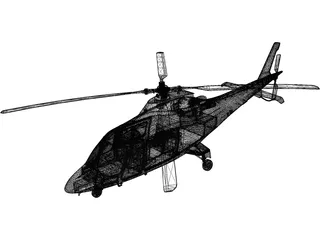 AgustaWestland AW109 GrandNew 3D Model preview