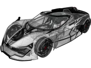 Apex AP-0 Concept (2020) 3D Model preview