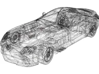 Mercedes-Benz McLaren SLR 3D Model preview