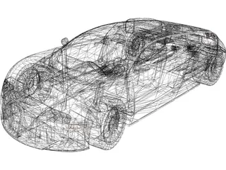 Bugatti Veyron 3D Model preview