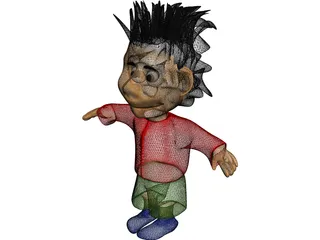 Boy 3D Model preview