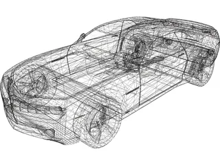 Chevrolet Camaro 3D Model preview