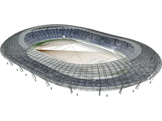 Stadium 3D Model preview