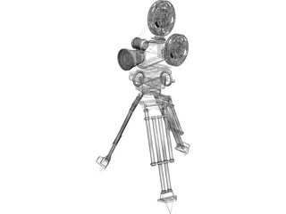 Film Projector 3D Model preview