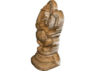 Ganesha 3D Model preview