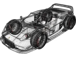 Bruttus 7-XR 3D Model preview