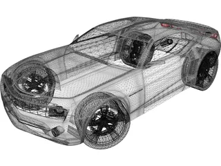Chevrolet Camaro 3D Model preview