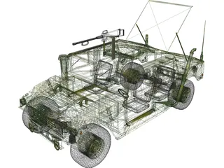 Hummer 3D Model preview