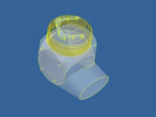 Wescam 16 Inch Camera Pod 3D Model preview