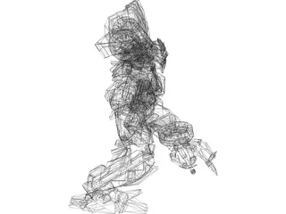 Transformers Movie Barricade 3D Model preview