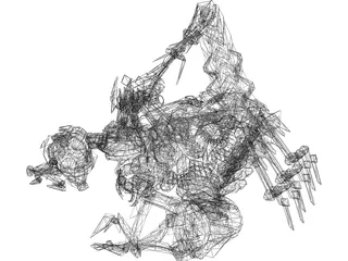 Transformers Movie Scorponok 3D Model preview
