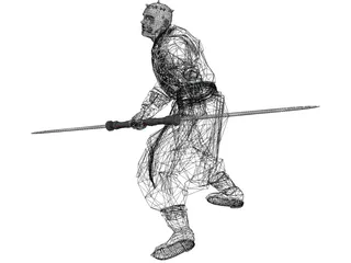 Star Wars Darth Maul 3D Model preview