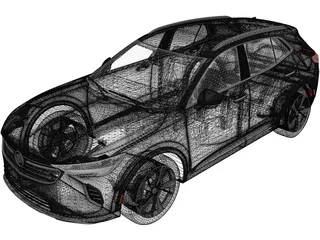 Buick Envision (2021) 3D Model preview
