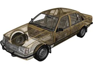 Holden Commodore VC (1980) 3D Model preview
