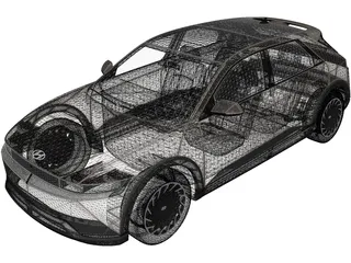 Hyundai Ioniq 5 (2022) 3D Model preview