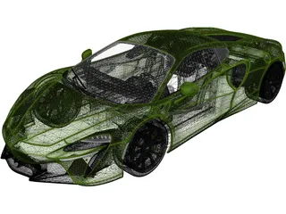 McLaren Artura (2022) 3D Model preview