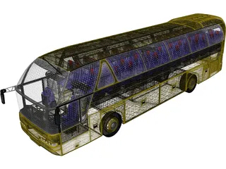 Neoplan Starliner N 516 SHD (1995) 3D Model preview