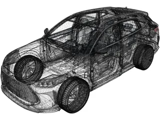 BYD Song Plus 3D Model preview