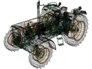 Buhrer 6105 3D Model preview