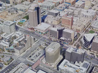 Long Beach City, USA (2024) 3D Model preview