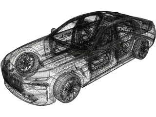 BMW i7 (2024) 3D Model preview