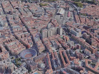 Bilbao City, Spain (2022) 3D Model preview