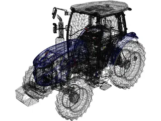 Iseki TJV 985 3D Model preview