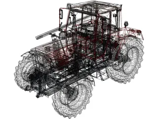 Steyr 8150 3D Model preview