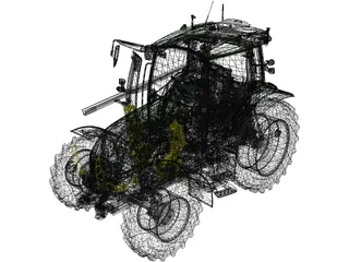 Valtra G Series 3D Model preview