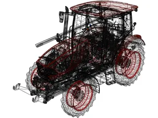 Zetor Proxima HS 3D Model preview