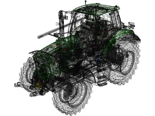 Deutz-Fahr Series 7 TTV HD 3D Model preview