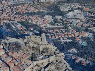 San Marino City, Italy (2024) 3D Model preview