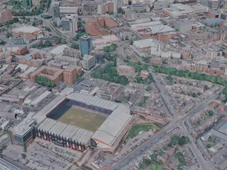 Sheffield City, UK (2023) 3D Model preview