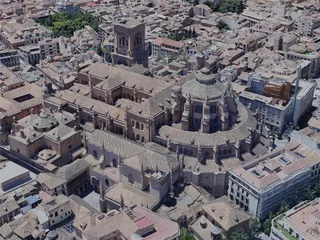 Granada City, Spain (2023) 3D Model preview