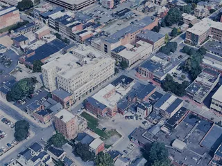 Poughkeepsie City, NY, USA (2023) 3D Model preview