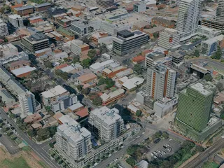 Wollongong City, Australia (2023) 3D Model preview