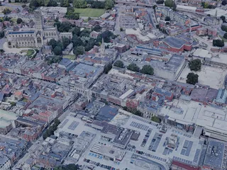 Gloucester City, UK (2021) 3D Model preview
