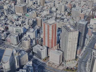 Hamamatsu City, Japan (2024) 3D Model preview