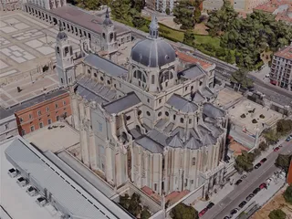 Madrid City, Spain (2023) 3D Model preview