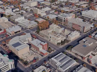 Modesto City, CA, USA (2024) 3D Model preview