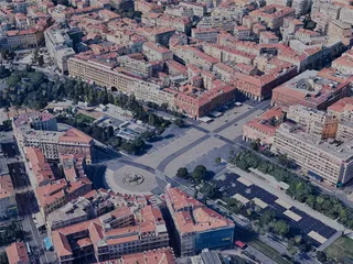 Nice City, France (2024) 3D Model preview