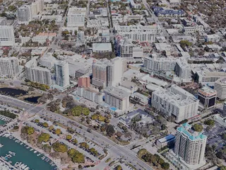 Sarasota City, FL, USA (2024) 3D Model preview