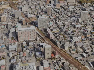 Tsu City, Japan (2023) 3D Model preview
