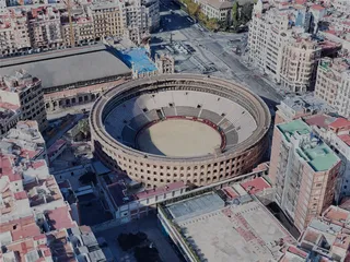 Valencia City, Spain (2024) 3D Model preview