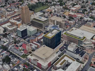 Allentown City, USA (2023) 3D Model preview