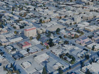 Bakersfield City, USA (2024) 3D Model preview
