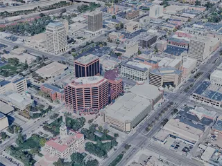 Colorado Springs City, USA (2024) 3D Model preview