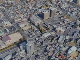 Izumo City, Japan (2024) 3D Model preview
